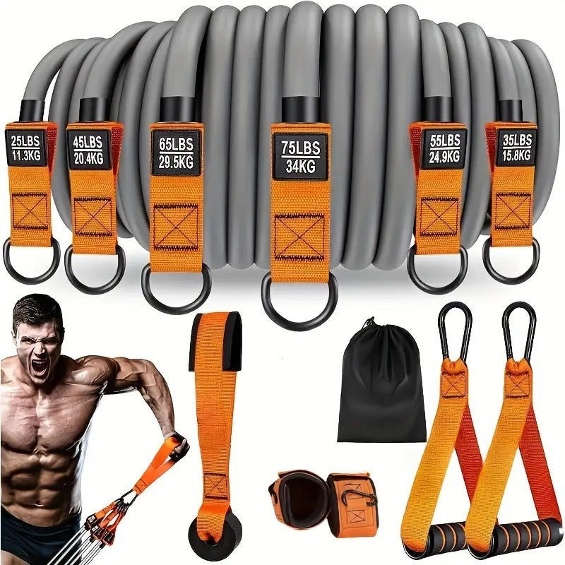 Home Stretching Resistance Band Set