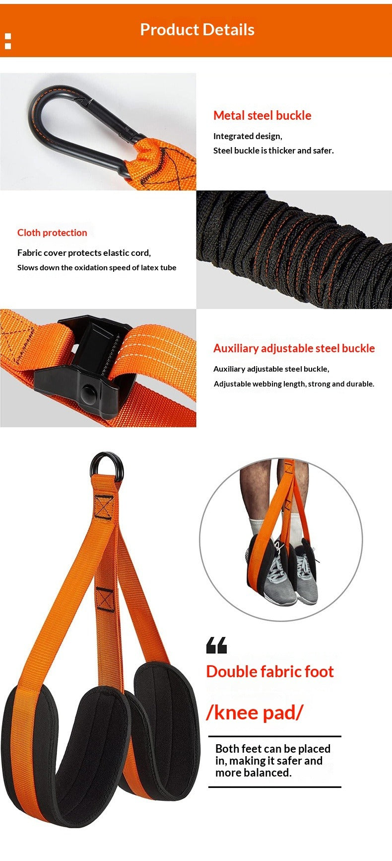 Home Stretching Resistance Band Set