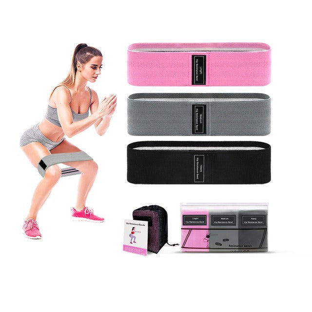 Fabric Resistance Bands Set