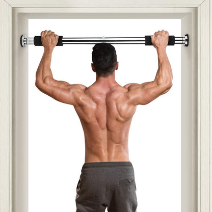 Pull Up for Doorway Adjustable Door Mounted Chinning Heavy Duty Steel Body Workout Chin Up for Home Gym Exercise Fitness