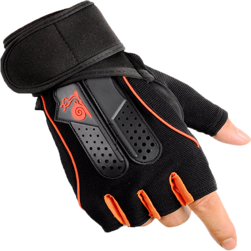 Half-Finger Workout Gloves for Men and Women